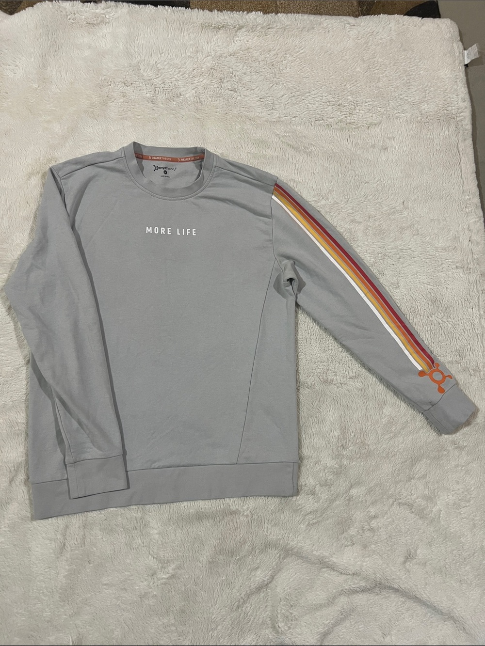 Orangetheory Fitness ‘More Life’ Crewneck size medium
